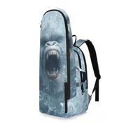 EtherSpher Tennis Racket Ball Backpack Angry 3D Style 2 Rackets Tennis Racket Cover Bag Gym Bag