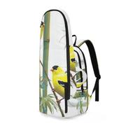 EtherSpher Tennis Racket Ball Backpack Yellow Birds bamboos 3D 2 Rackets Tennis Racket Cover Gym Bag