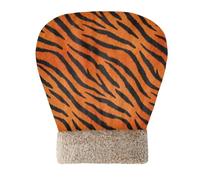 EtherSpher Tigers Fur Pattern Black Orange Cat Bed Sleeping Bags for Indoor Puppy and Cats Pet Tunnel Hideout Nest Winter, Comfortable, Washable Self Heating