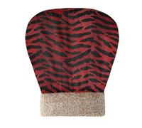 EtherSpher Tigers Fur Print Black and Red Cat Bed Sleeping Bag for Indoor Puppy and Cats Kittens' Sack Winter Semienclosed