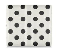 EtherSpher Trendy Polka Dot Black Beige Premium Leather Car insurance and registration card holder Wallet Accessories Case for Cards, Essential Document, Driver License Vehicle Paperwork