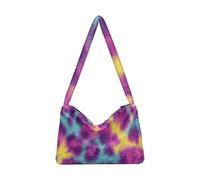 EtherSpher Vague Colorful Leopard Print Plush Underarm Bag shoulder purses for women crossbody for mothers day