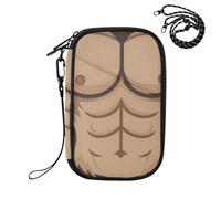 EtherSpher Waterproof Passport Holder for Travel Vaccine Card Holder Cover Combo Monkey Gorilla Costume Halloween