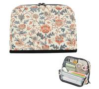 EtherSpher William Morris Pencil Organizer Case Large Capacity Makeup Bags Portable Desk Organizer for Adolescentes Elementary estuche para lapices