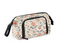 EtherSpher William Morris pencil poucheses Large Capacity Zip Pencil Case with Slot for College Student School Must Haves estuche para lapices ninas