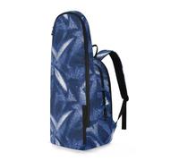 EtherSpher Women Men Tennis Backpack Abstract Blunt Texture Blue White 3 Rackets Badminton Racket Cover