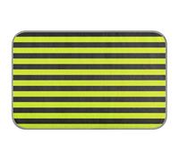 EtherSpher Yellow and Black Line Summer Cooling Dog Blanket Self Cooling Pads for Dogs for Hamster Outdoor pet Non-Electric cama refrescante para Perros M