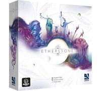 Etherstone - Strategic & Scalable Board Game | 2 to 4 Players | Ages 14+ | Card Combos, Dice & Resource Management | Blackrock Games