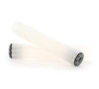 Ethic DTC Clear Scooter Grips With Silicon Bar End Plug - Ideal Grips for Bikes and Scooters