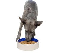 Ethical 9-1/2-Inch Stoneware Crock Dog Dish