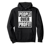 Ethical Awareness: People Over Profit Pullover Hoodie