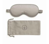 Ethical Bedding Essential Silk Sleep Eye Mask in Grey (Eucalyptus Silk)