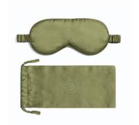 Ethical Bedding Essential Silk Sleep Eye Mask in Sage (Eucalyptus Silk)