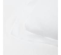 Ethical Bedding Eucalyptus Silk Pillowcase Pair - White - Super King - Oxford - White