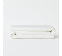 Ethical Bedding Light & Airy Flat Sheet in White (Bamboo) - Double