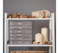 Ethical Bedding Luxury Bamboo Towel in Grey - Face Cloth