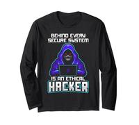 Ethical Hacker Cyber Security Secure System Design Long Sleeve T-Shirt