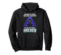 Ethical Hacker Cyber Security Secure System Design Pullover Hoodie