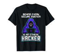 Ethical Hacker Cyber Security Secure System Design T-Shirt