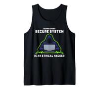 Ethical Hacker Cyber Security Secure System Design Tank Top