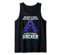 Ethical Hacker Cyber Security Secure System Design Tank Top