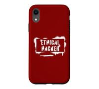 Ethical Hacker Cybersecurity Computer Programming Rock Case for iPhone XR