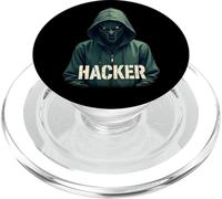 Ethical Hacker Cybersecurity Computer Science Gift Men Women PopSockets PopGrip for MagSafe