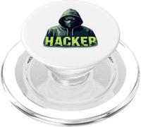 Ethical Hacker Cybersecurity Computer Science Gift Men Women PopSockets PopGrip for MagSafe