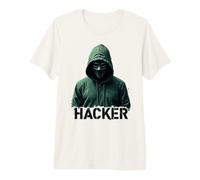 Ethical Hacker Cybersecurity Computer Science Gift Men Women Premium T-Shirt