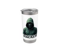 Ethical Hacker Cybersecurity Computer Science Gift Men Women Stainless Steel Insulated Tumbler