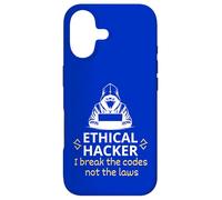 Ethical Hacker I Break the Codes not the Laws Cyber Security Case for iPhone 17