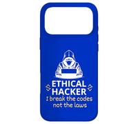 Ethical Hacker I Break the Codes not the Laws Cyber Security Case for iPhone 17 Pro Max