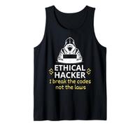 Ethical Hacker I Break The Codes not The Laws Cyber Security Tank Top