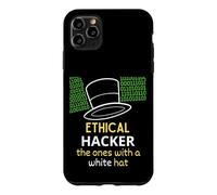 Ethical Hacker the Ones With a White Hat Cybersecurity Case for iPhone 11 Pro Max