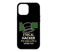 Ethical Hacker the Ones With a White Hat Cybersecurity Case for iPhone 12 Pro Max