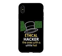 Ethical Hacker the Ones With a White Hat Cybersecurity Case for iPhone XS Max