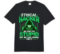 Ethical Hacker White Hat Hacker Cybersecurity Comfort Colors Adult Heavyweight T-Shirt