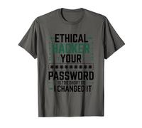 Ethical Hacker Your Password is Too Short, Cyber Security T-Shirt