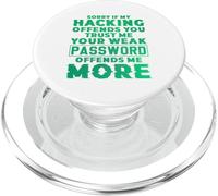 Ethical Hacking Analyst & Ethical Cyber Security Hacker PopSockets PopGrip for MagSafe