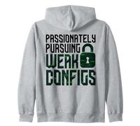 Ethical Hacking Analyst & Ethical Cyber Security Hacker Zip Hoodie