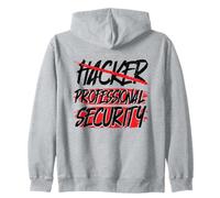 Ethical Hacking Analyst & Ethical Cyber Security Hacker Zip Hoodie