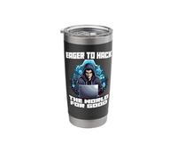 Ethical Hacking Analyst Ethical Cyber Security Stainless Steel Insulated Tumbler
