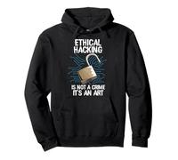 Ethical Hacking Is Not A Crime Hackers Online Cyber Security Pullover Hoodie