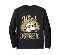 Ethical Hunter Responsible Hunting Wildlife Conservation Long Sleeve T-Shirt