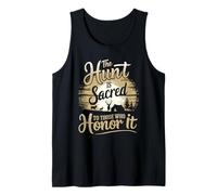 Ethical Hunter Responsible Hunting Wildlife Conservation Tank Top
