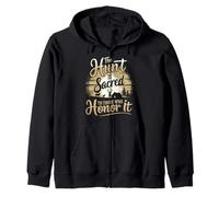 Ethical Hunter Responsible Hunting Wildlife Conservation Zip Hoodie