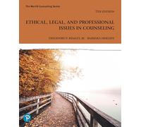 Ethical, Legal, and Professional Issues in Counseling (Merrill Counseling)