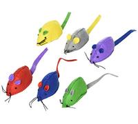 Ethical Pet Felt Mice with Catnip, Pack of 6
