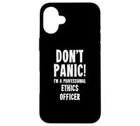 Ethics Officer Case for iPhone 16 Plus