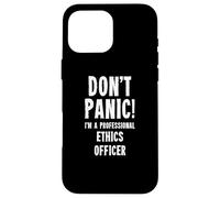 Ethics Officer Case for iPhone 16 Pro Max